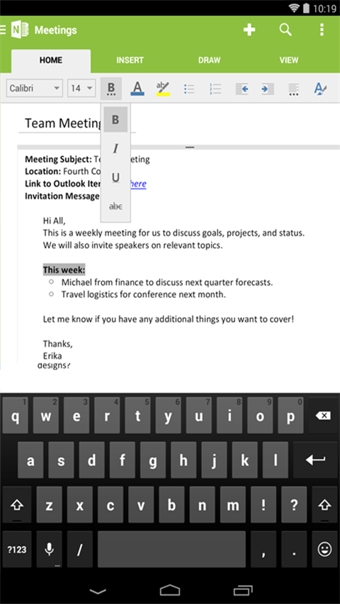 ΢��OneNote��׿��