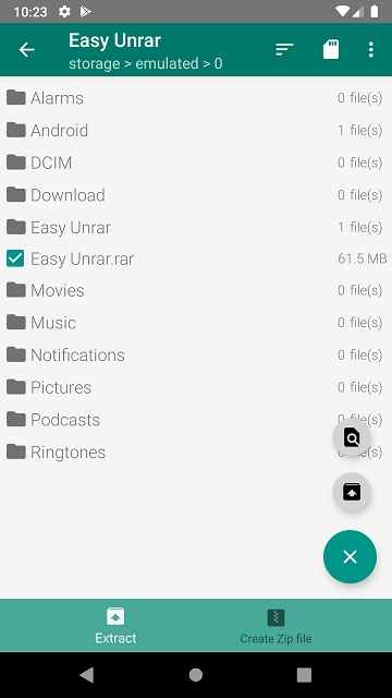 ���׽�ѹEasy Unrar Lite