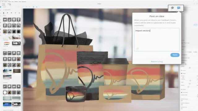 Adobe Dimension 2022中文破解版软件界面与3D建模渲染效果