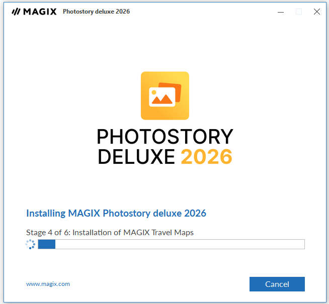 magix photostory deluxe 2026中文激活版运行截图