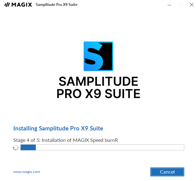 MAGIX Samplitude Pro X9 Suite中文激活版运行截图