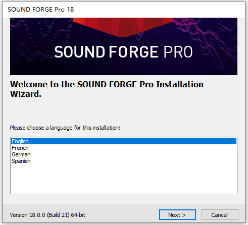 Magix Sound Forge Pro 18中文激活版运行截图
