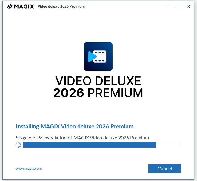 MAGIX Video Deluxe 2026 Premium中文正式版运行截图