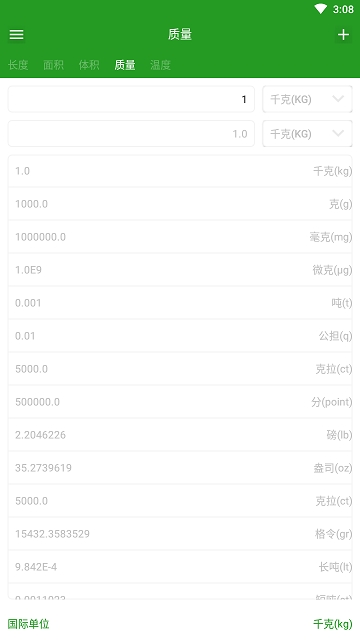 换算单位 换算单位