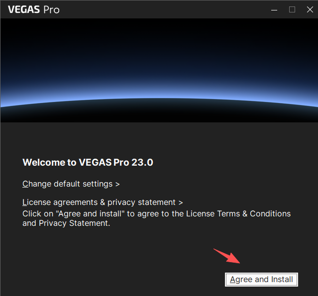 VEGAS Pro 23中文激活版运行截图