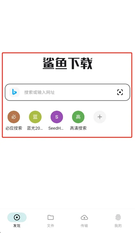 鲨鱼下载器运行截图