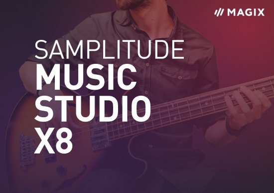 MAGIX Samplitude Music Studio X8中文版运行截图