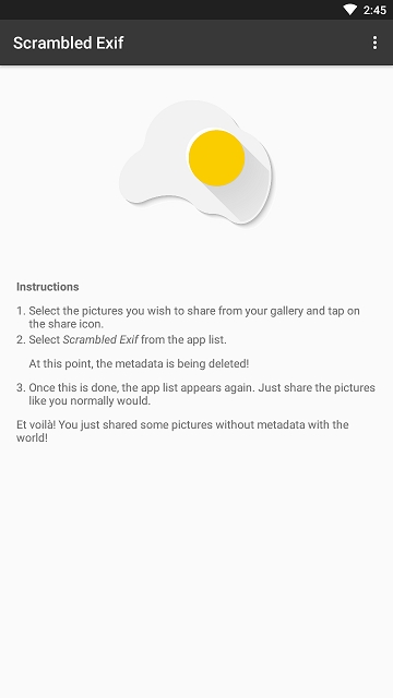 Scrambled Exif(Exif删除) Scrambled Exif(Exif删除)