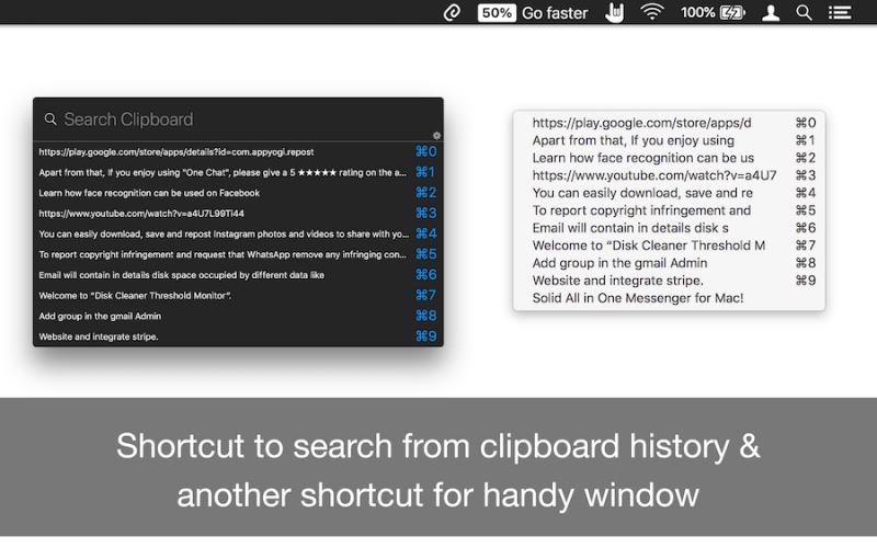 Mac�������������Clipsy ClipBoard Manager