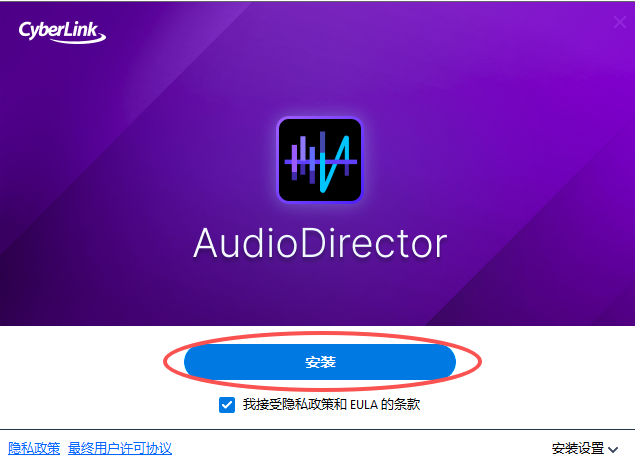 AudioDirector 2026 中文激活版运行截图