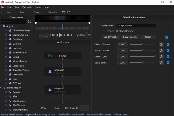 Boris FX Sapphire(AE蓝宝石插件)2025最新版运行截图
