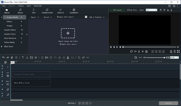 Win Video Editor 10.0.3.5中文激活版运行截图
