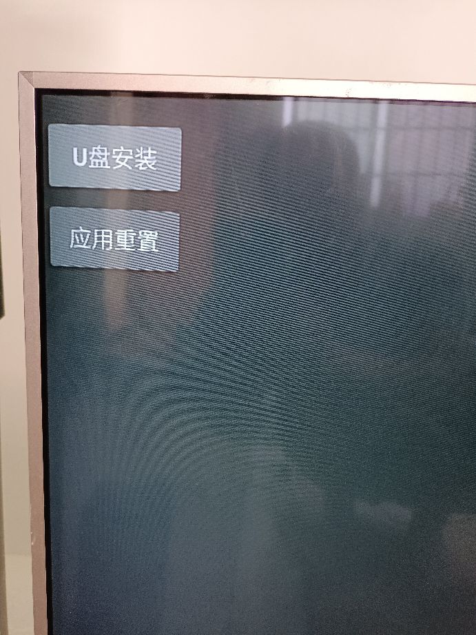 龙潭影视app大屏TV版 U盘安装步骤电视实拍图