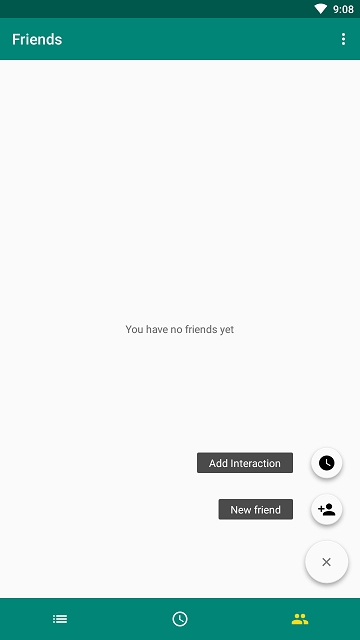 Friends社交记录 Friends社交记录