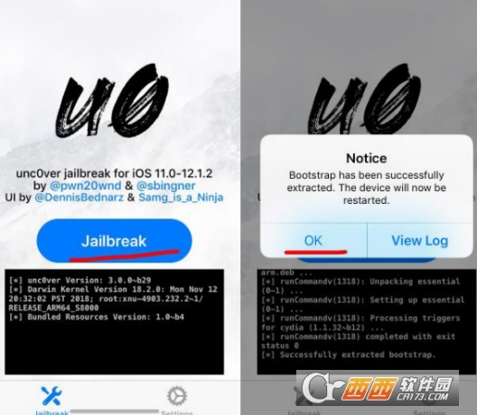 iOS12.4 UncOver越狱工具 iOS12.4 UncOver越狱工具