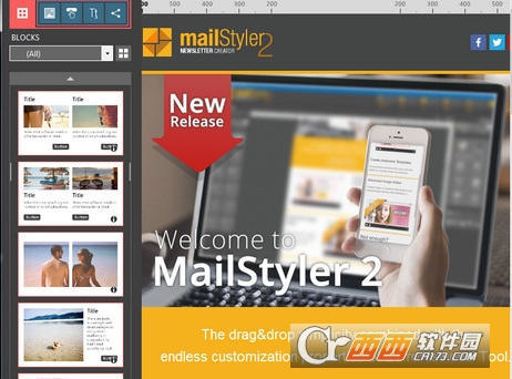 邮件模板编辑工具MailStyler Newsletter Creator Pro 邮件模板编辑工具MailStyler Newsletter Creator Pro