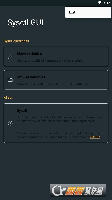 SysctlGUI(内核参数修改) SysctlGUI(内核参数修改)