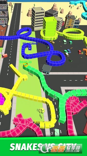 Boas.io Snake vs City(贪吃蛇大战城市)安卓版 Boas.io Snake vs City(贪吃蛇大战城市)安卓版