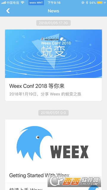 ����Weex Playground app