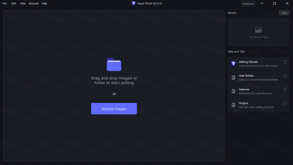 Topaz Photo AI 2.1.1绿色版运行截图