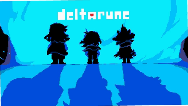 ���Ƿ���Deltarune���н�ͼ