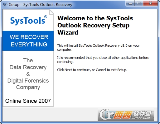 PST�ļ��ָ�����SysTools Outlook Recovery