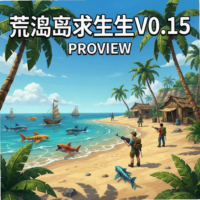 荒岛求生pc版 V0.15生存模拟版