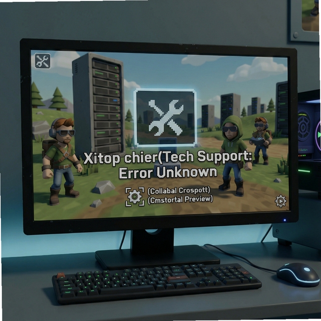 技术支持:未知错误(Tech Support: Error Unknown)运行截图