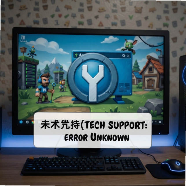 技术支持:未知错误(Tech Support: Error Unknown)运行截图