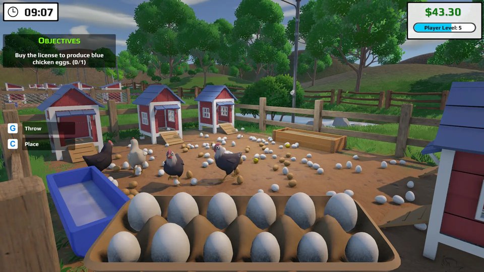 养鸡模拟器(Eggstreme Farming)运行截图