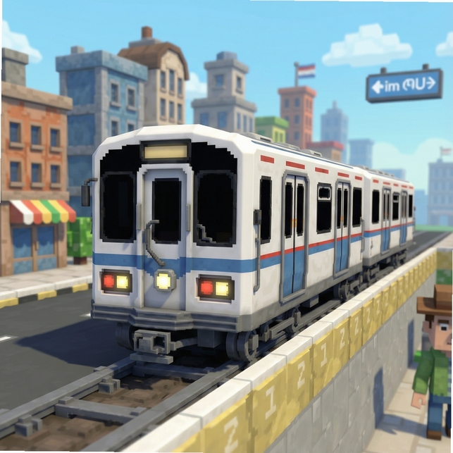 迷你地铁Mini Metro电脑版运行截图