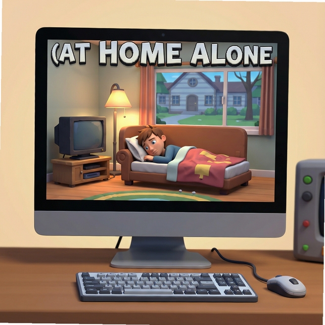独自在家At Home Alone电脑版下载 v1.0 - 策略战棋游戏运行截图
