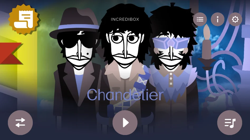 节奏盒子Chandelier模组运行截图