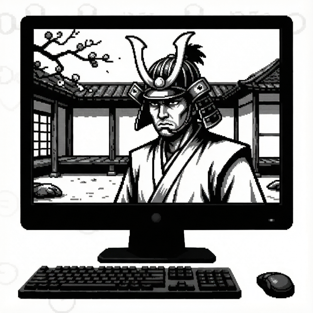 黑白武士道运行截图