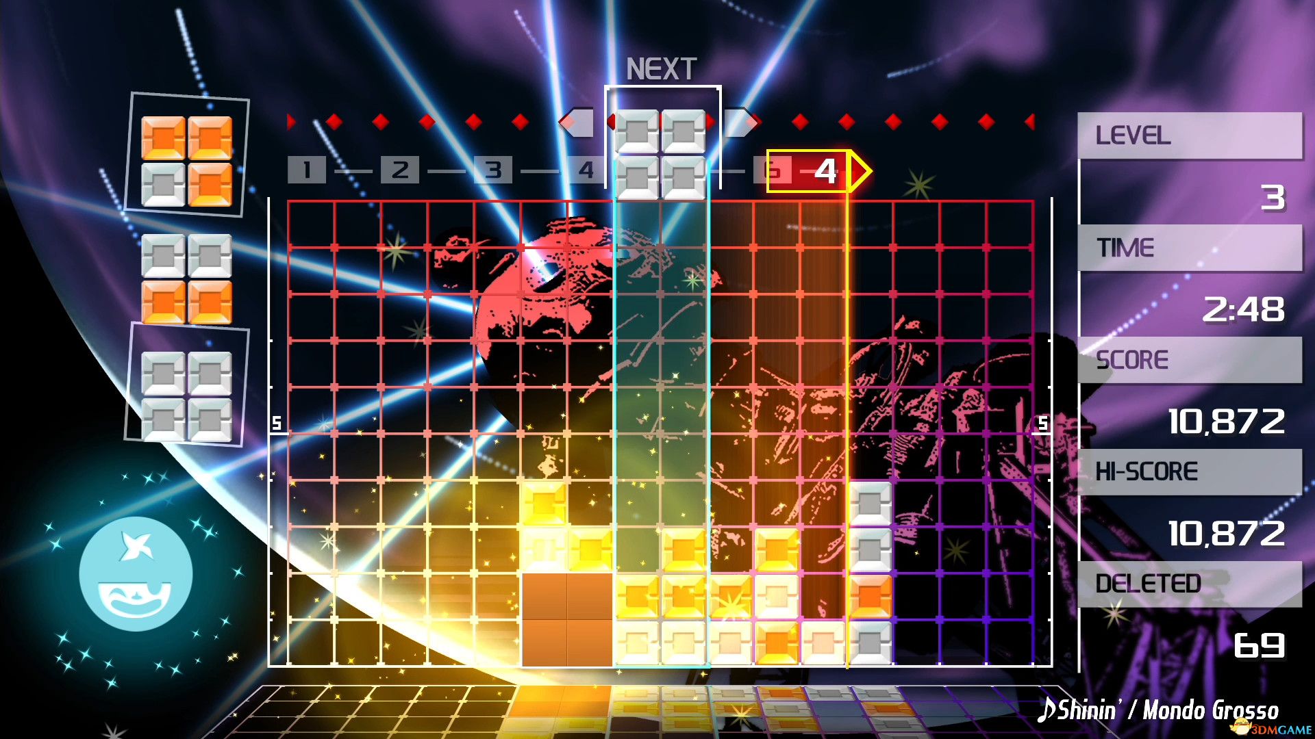 音乐方块LUMINES REMASTERED运行截图