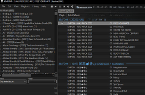 foobar2000音频播放利器运行截图