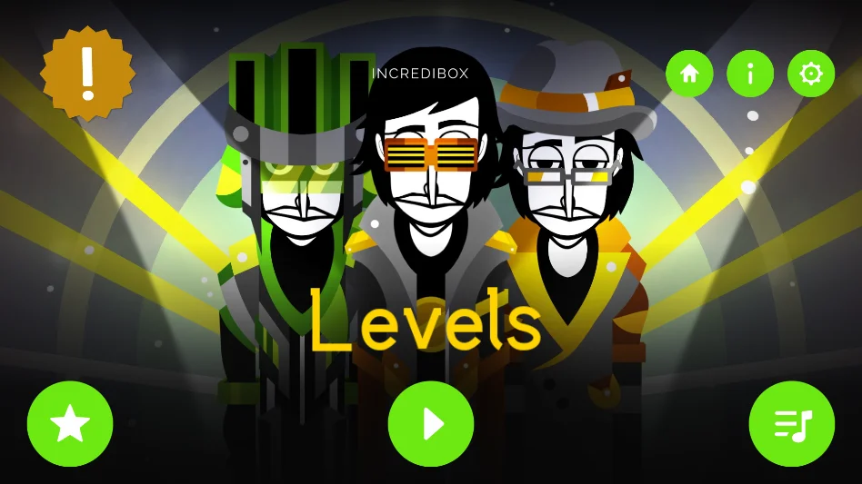 节奏盒子levels模组运行截图