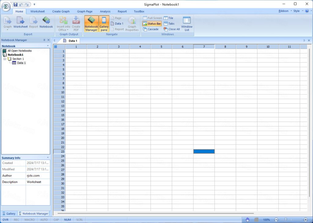 SigmaPlot 13.0汉化免费版运行截图