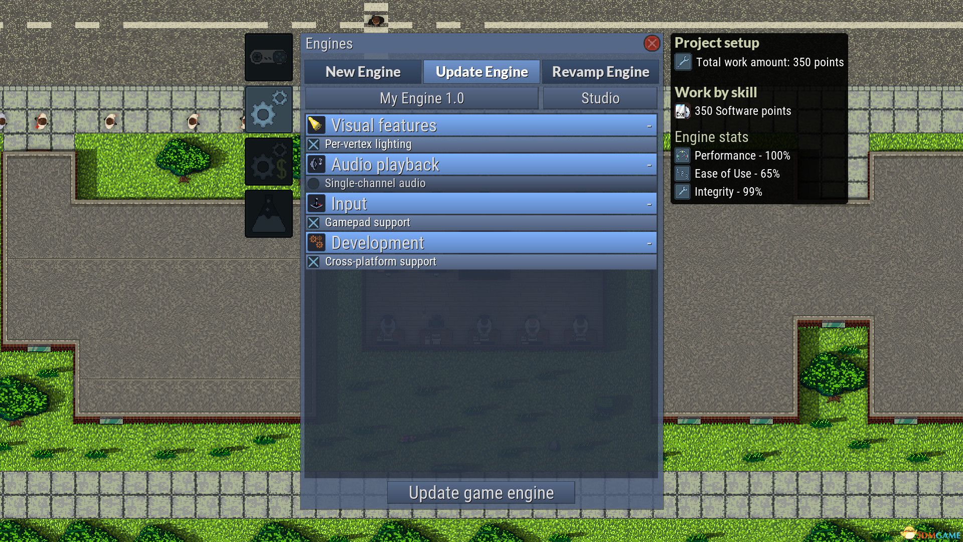 游戏开发工作室Game Dev Studio运行截图