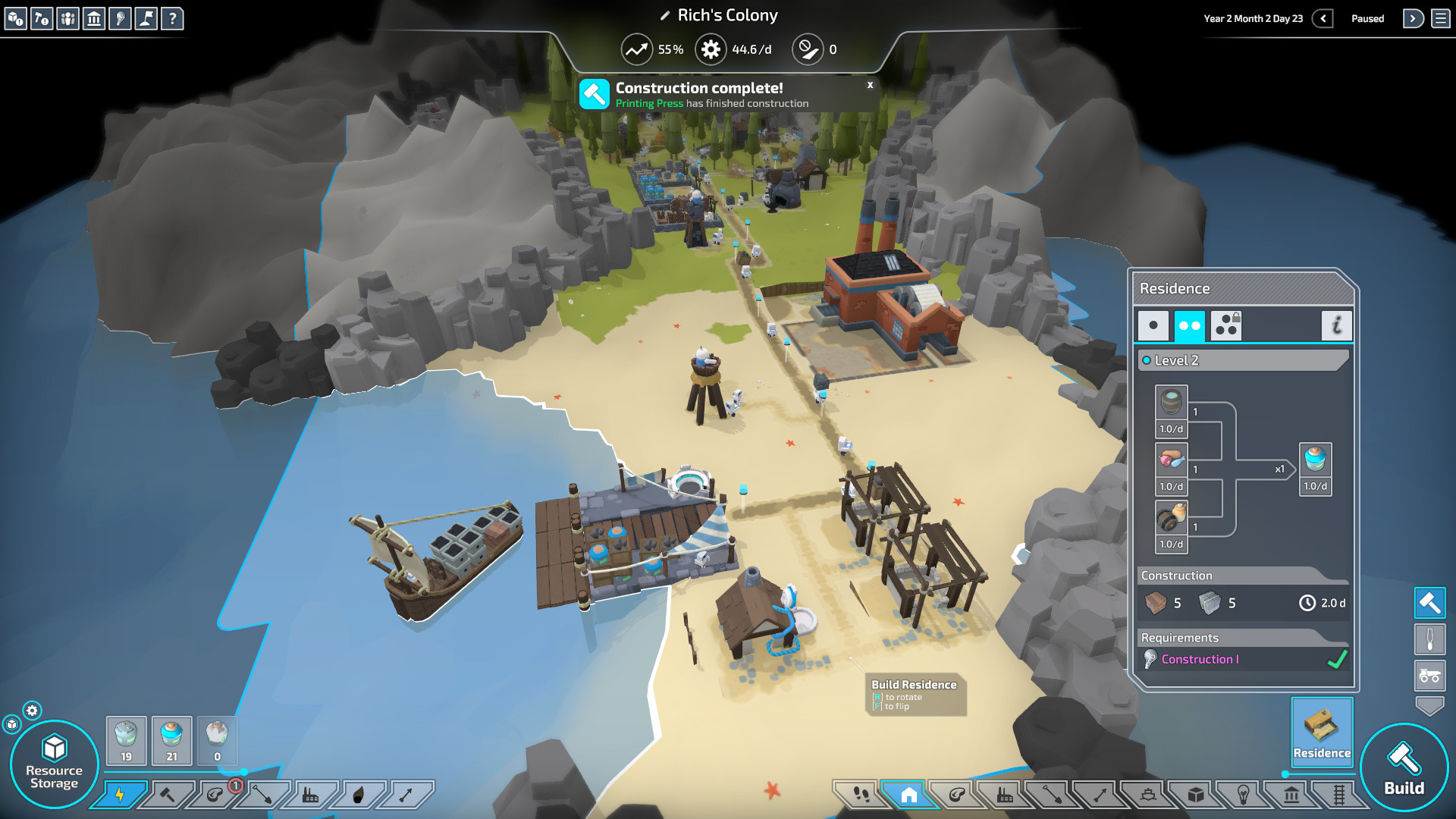ֳ����The Colonists��Ϸ���н�ͼ