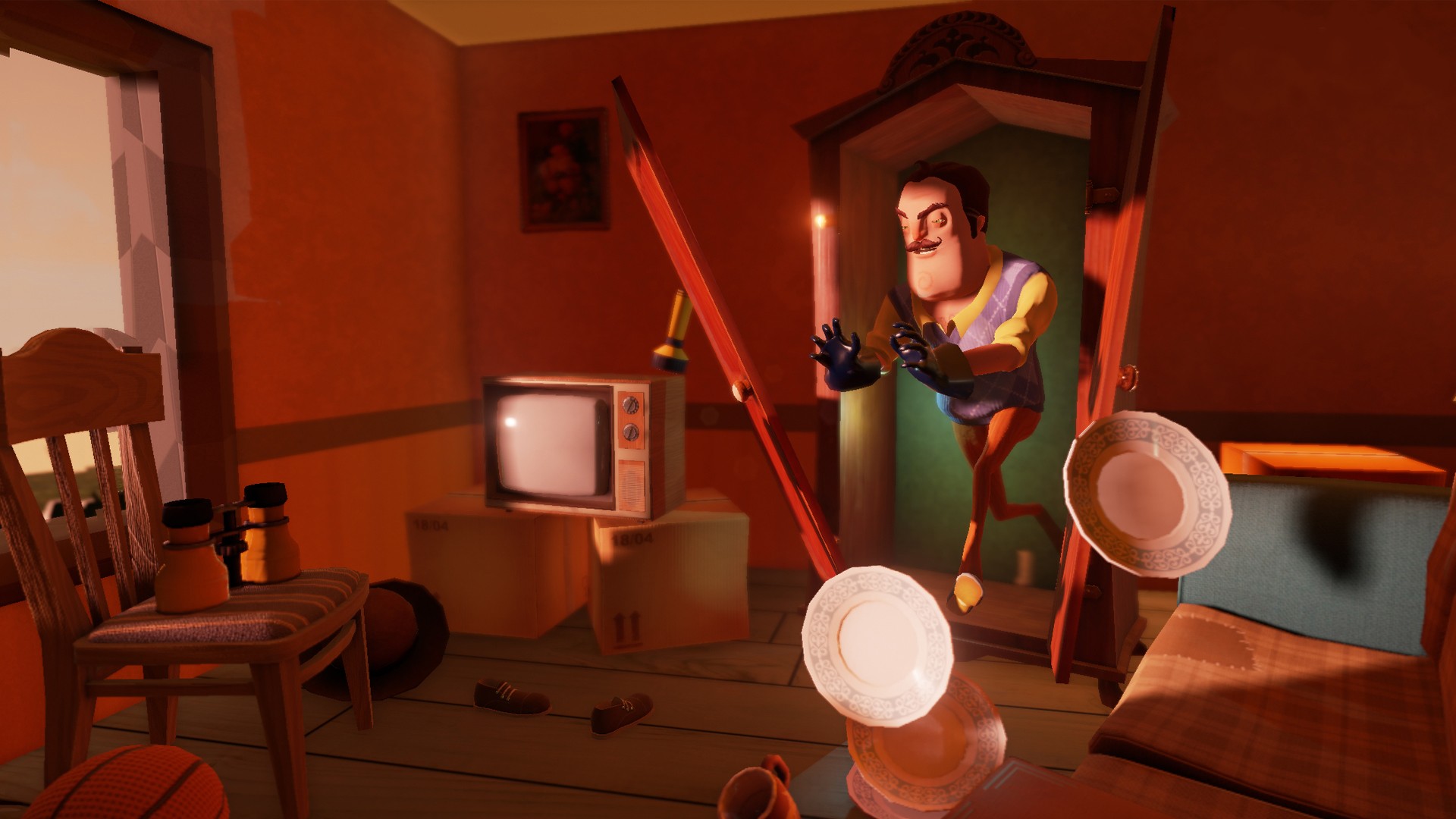 ����ھ�Hello Neighbor���н�ͼ