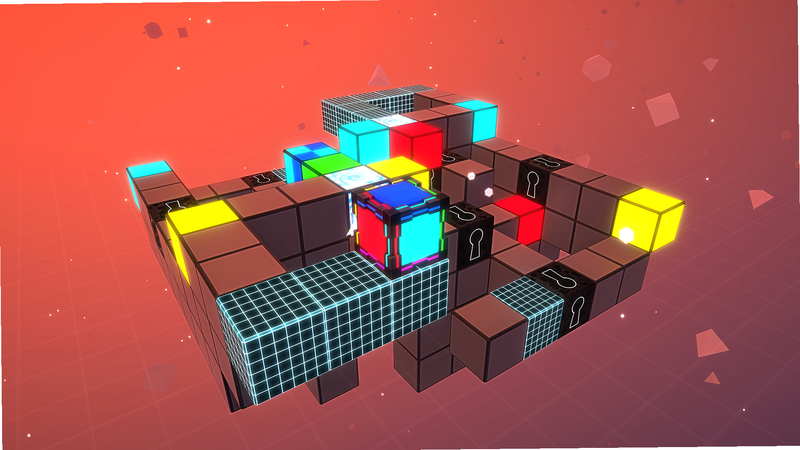 Hole Block 游戏特色 彩色方块