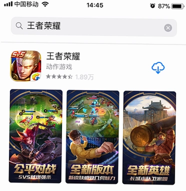 皇者运行截图