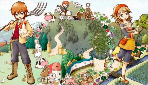 牧场物语双子村运行截图