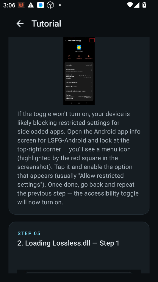 LSFG Android汉化版运行截图