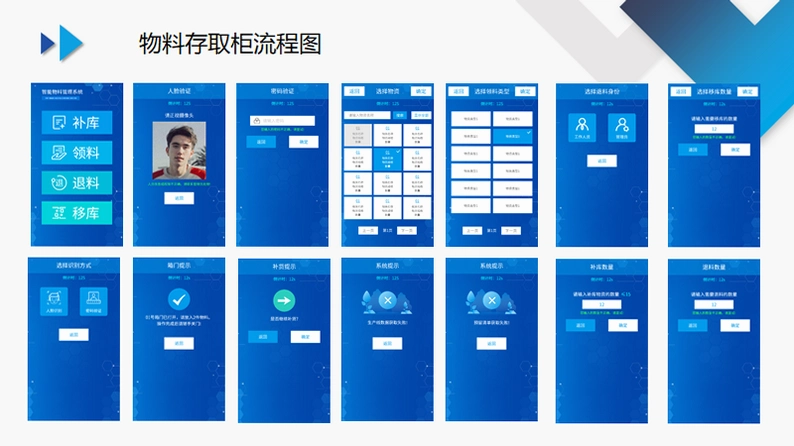AI物料管家运行截图