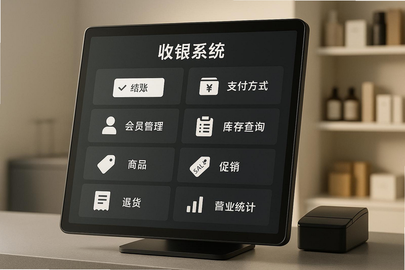 保信收银功能截图