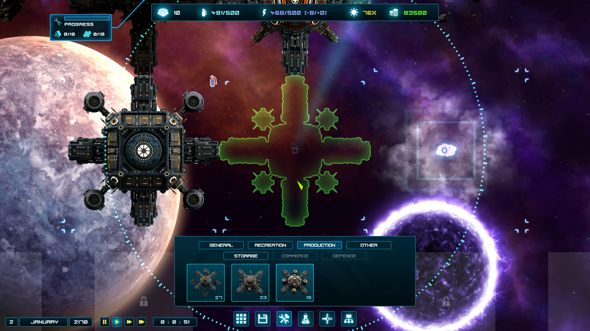 空间站模拟StellarHub运行截图