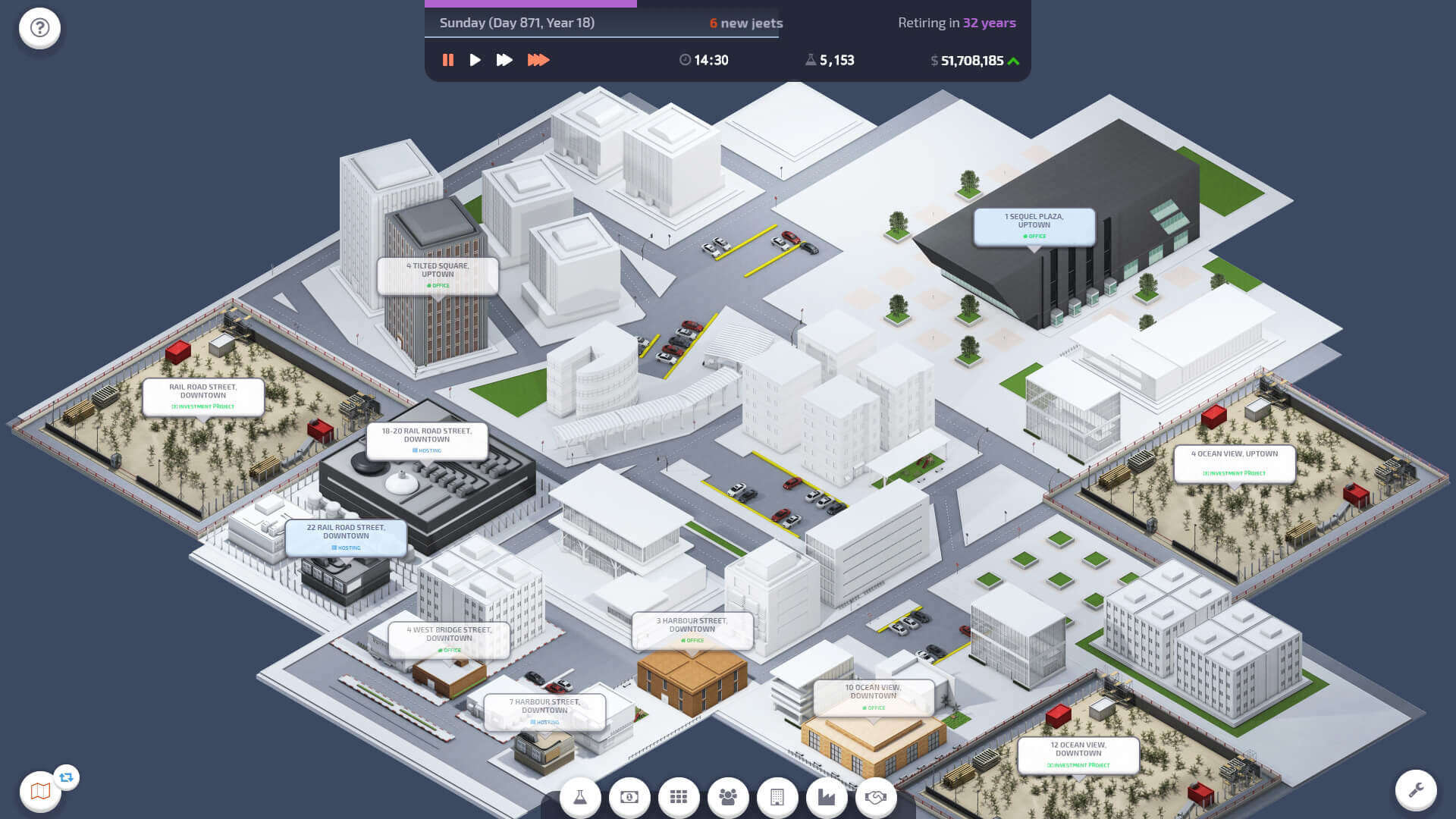 初创公司运行截图