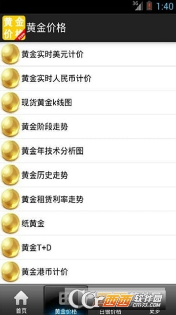 金价查询 金价查询